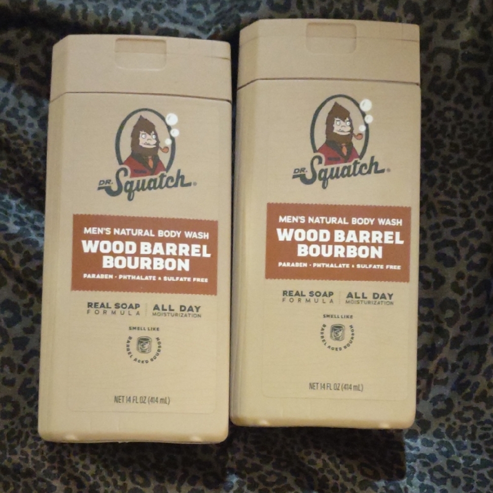 Dr Squatch Woodbarrel Bourbon  for a Refreshing Cleanse